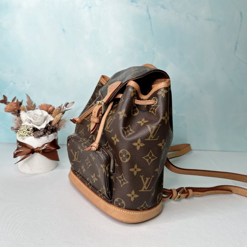 LV 老花小號mini雙肩包-2