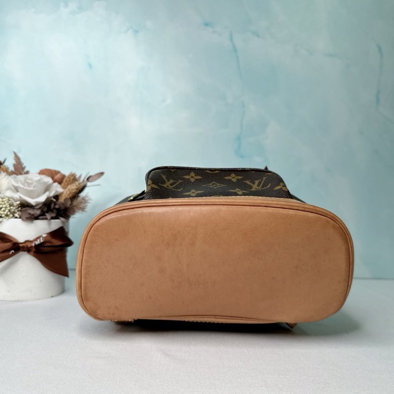 LV 老花小號mini雙肩包-8