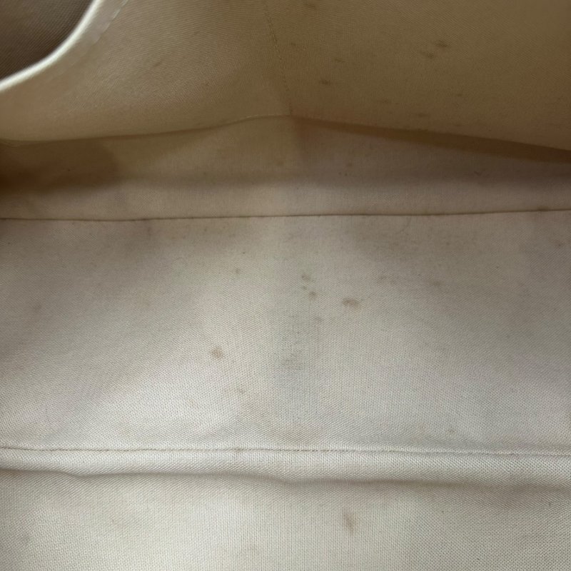 【美收精品】Louis Vuitton 白色棋盤手提包 C-360【隔月月中將轉賣至日本 上架期限30天】-10