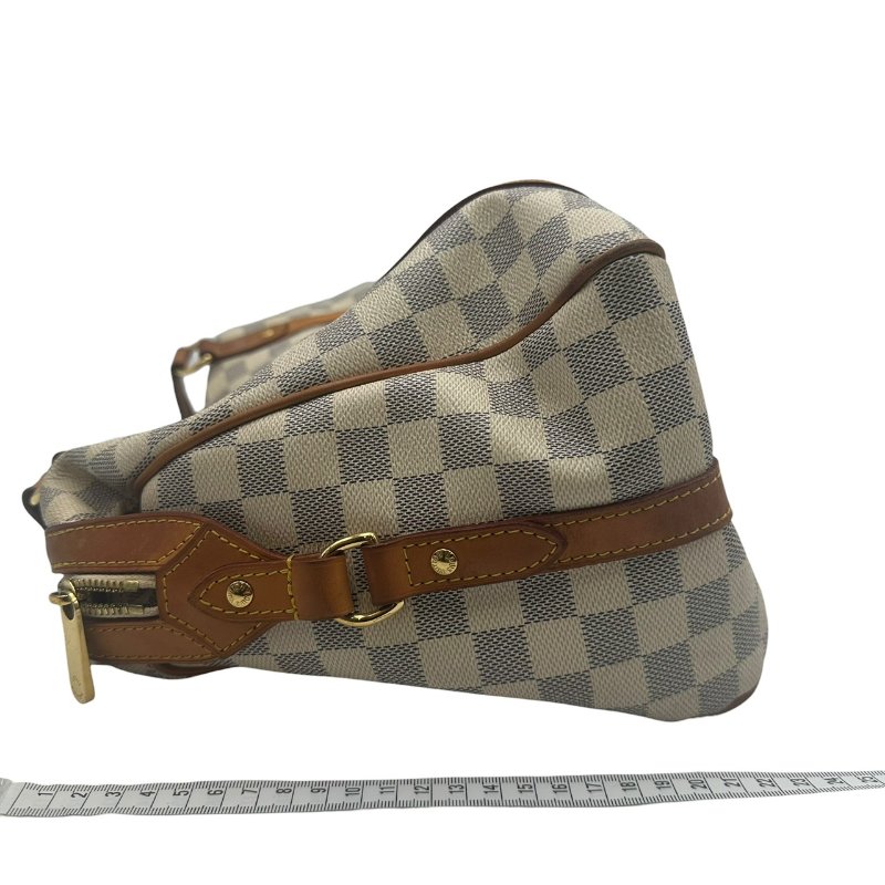 【美收精品】Louis Vuitton 白色棋盤手提包 C-360【隔月月中將轉賣至日本 上架期限30天】-14