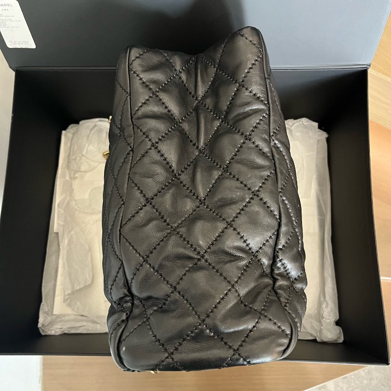 香奈兒/Chanel Large Shopping Bag 牛皮外線 托特包-2