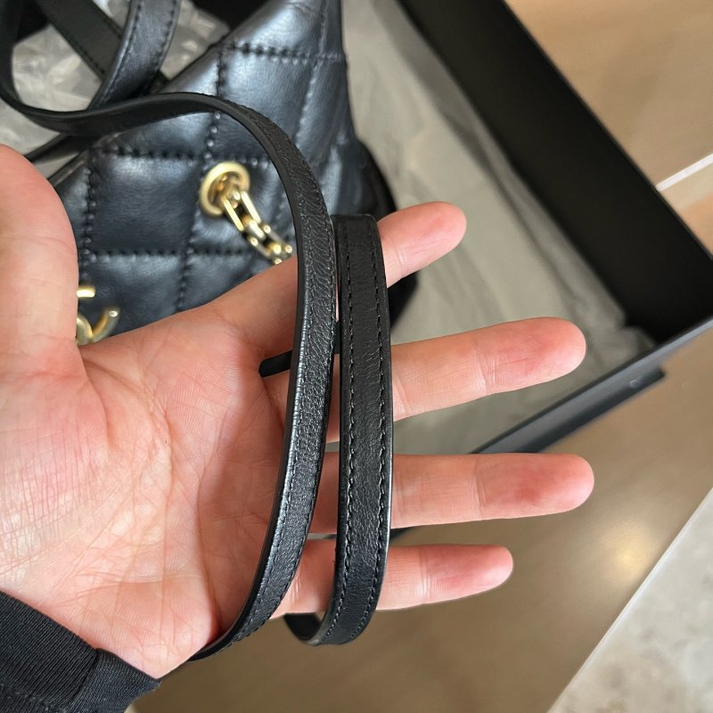 香奈兒/Chanel Large Shopping Bag 牛皮外線 托特包-5