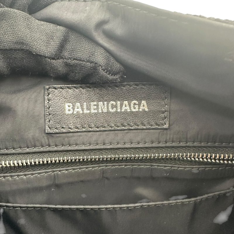 【美收精品】BALENCIAGA  帆布拼織帶手提/斜背 C-351【隔月月中將轉賣至日本 上架期限30天】-9