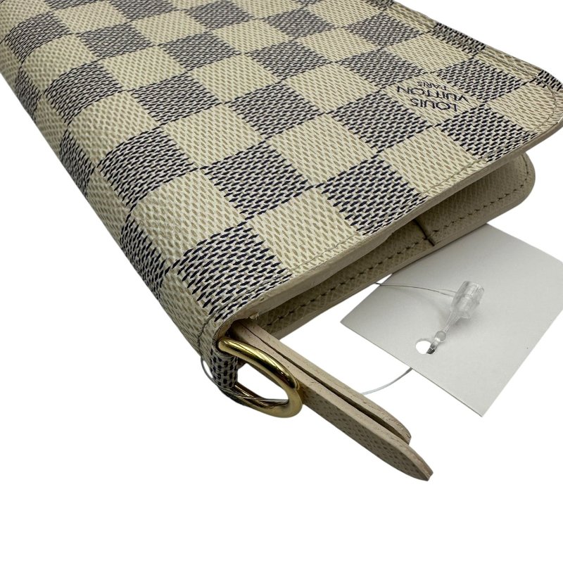 【美收精品】Louis Vuitton 白色棋盤皮夾 C-361【隔月月中將轉賣至日本 上架期限30天】-12