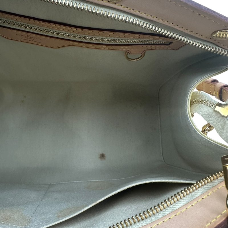 【美收精品】Louis Vuitton 黃色漆皮手提包 C-353【隔月月中將轉賣至日本 上架期限30天】-7