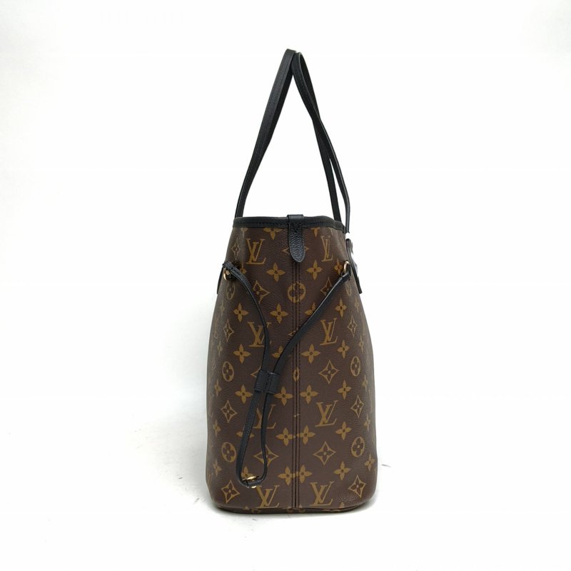 LOUIS VUITTON 老花金扣晶片NeverfullINSIDEOUT雙面托特中號肩背包-1