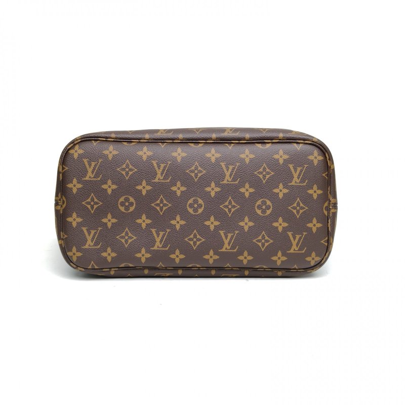 LOUIS VUITTON 老花金扣晶片NeverfullINSIDEOUT雙面托特中號肩背包-4