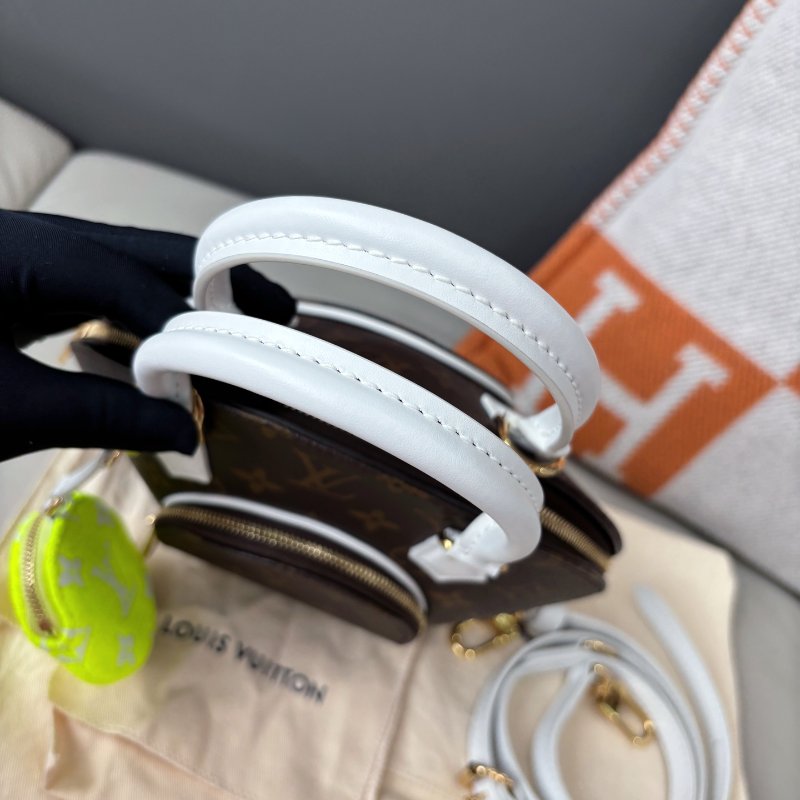 近新品 路易威登/Louis Vuitton 老花Ellipse BB河蚌包 芯片款-4