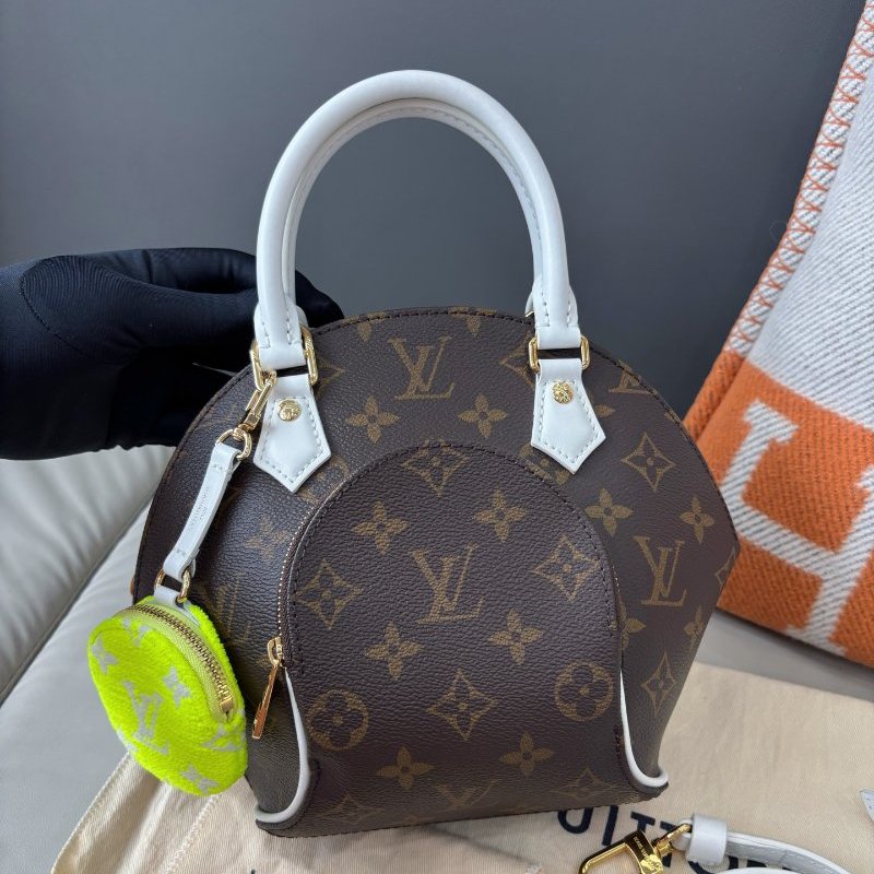 近新品 路易威登/Louis Vuitton 老花Ellipse BB河蚌包 芯片款-5
