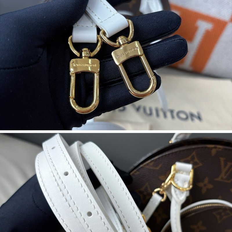 近新品 路易威登/Louis Vuitton 老花Ellipse BB河蚌包 芯片款-8