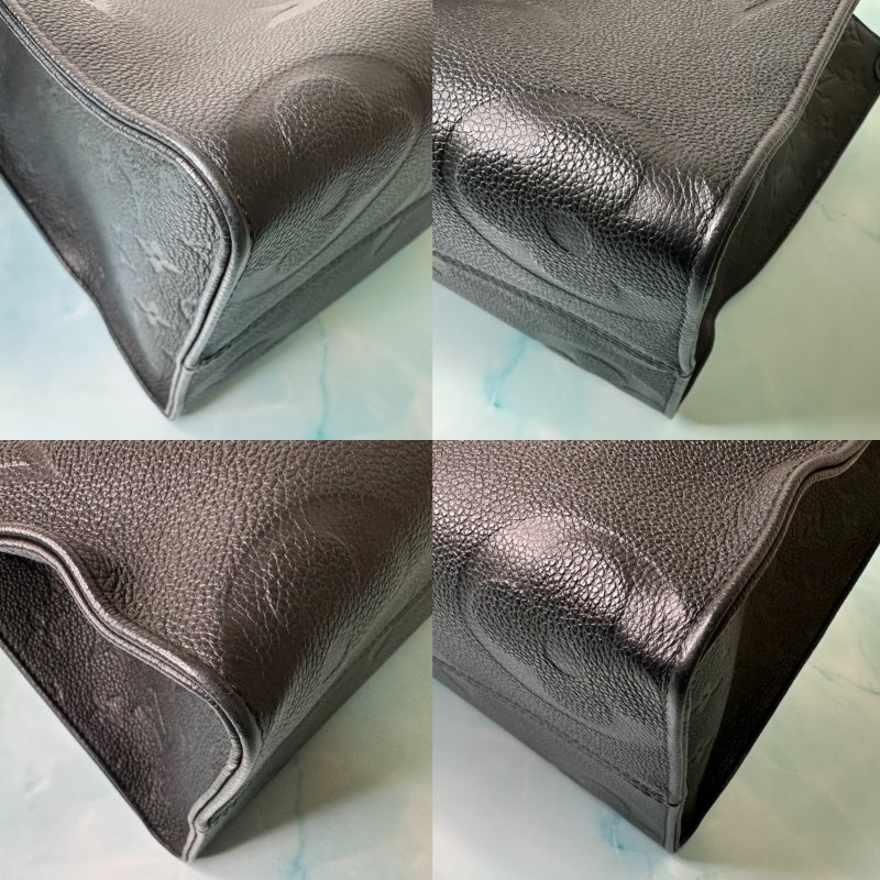 LV OnTheGo MM皮革壓紋托特包-6