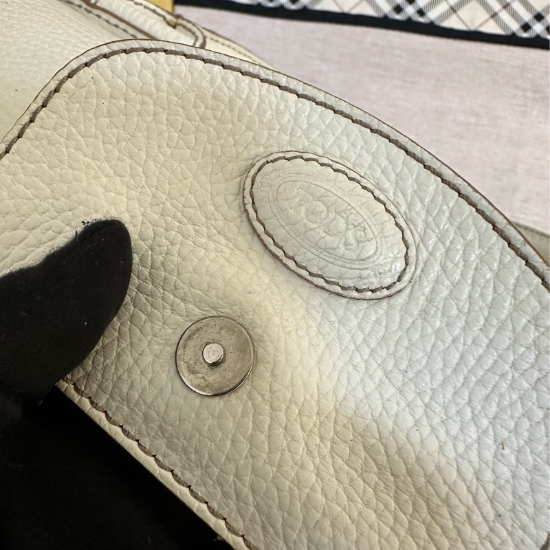 TOD‘S 白色手提包 托特包-5