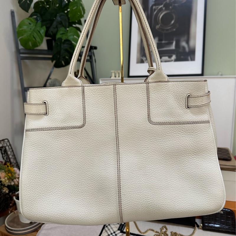 TOD‘S 白色手提包 托特包-8