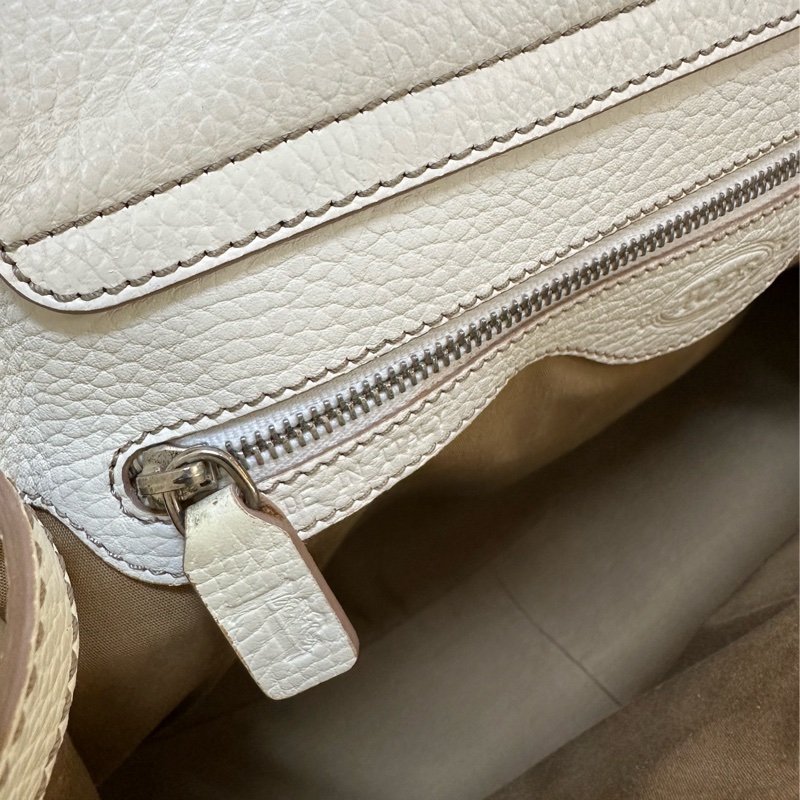 TOD‘S 白色手提包 托特包-18
