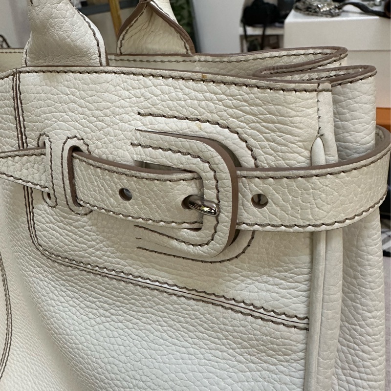 TOD‘S 白色手提包 托特包-21