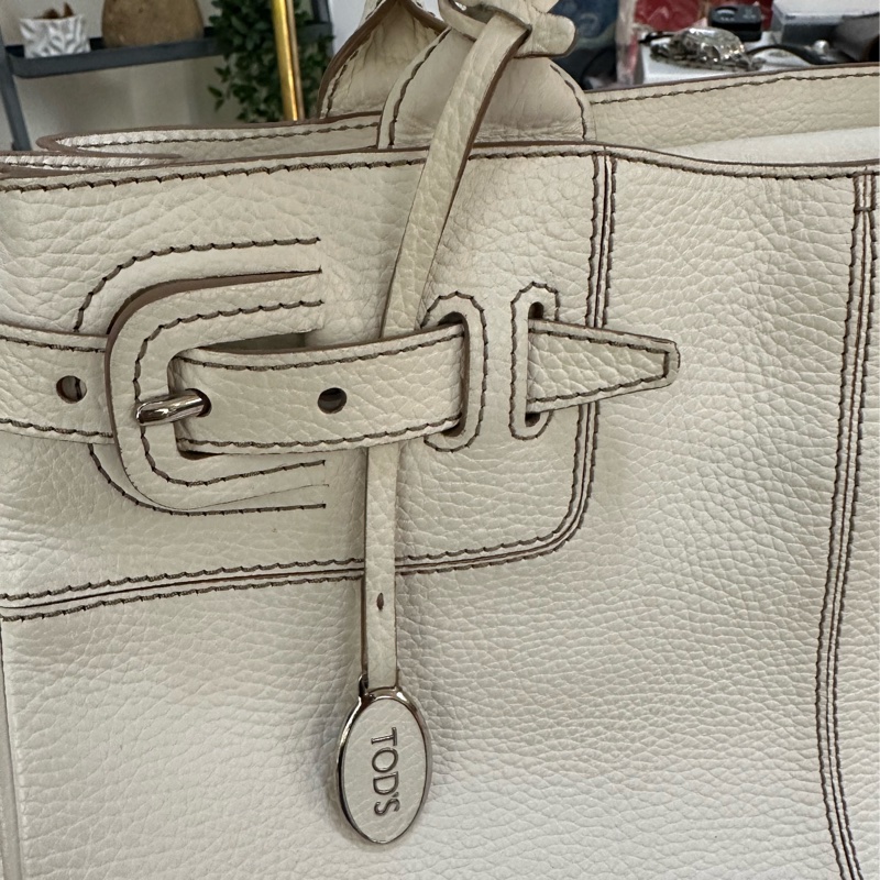 TOD‘S 白色手提包 托特包-27
