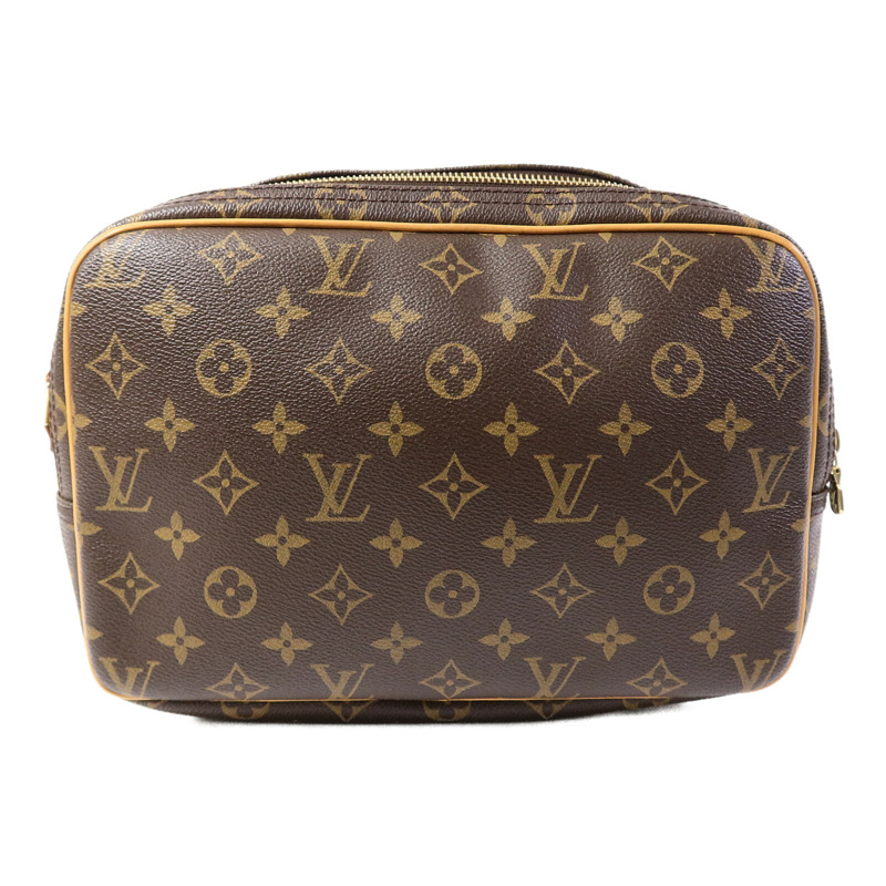LOUIS VUITTON Monogram Reporter PM肩背袋-1
