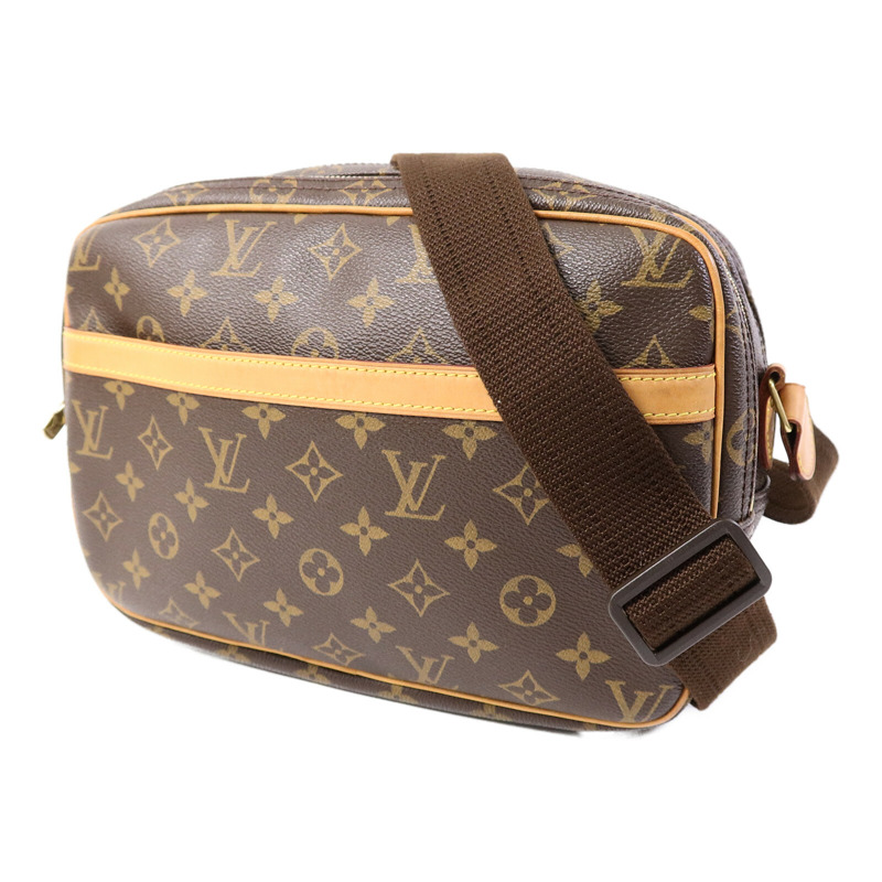 LOUIS VUITTON Monogram Reporter PM肩背袋-2