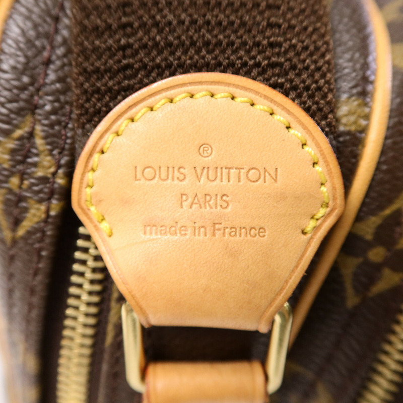 LOUIS VUITTON Monogram Reporter PM肩背袋-6