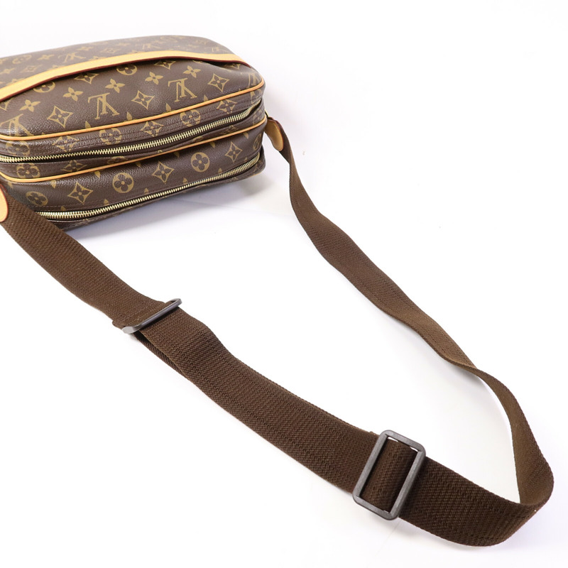 LOUIS VUITTON Monogram Reporter PM肩背袋-9