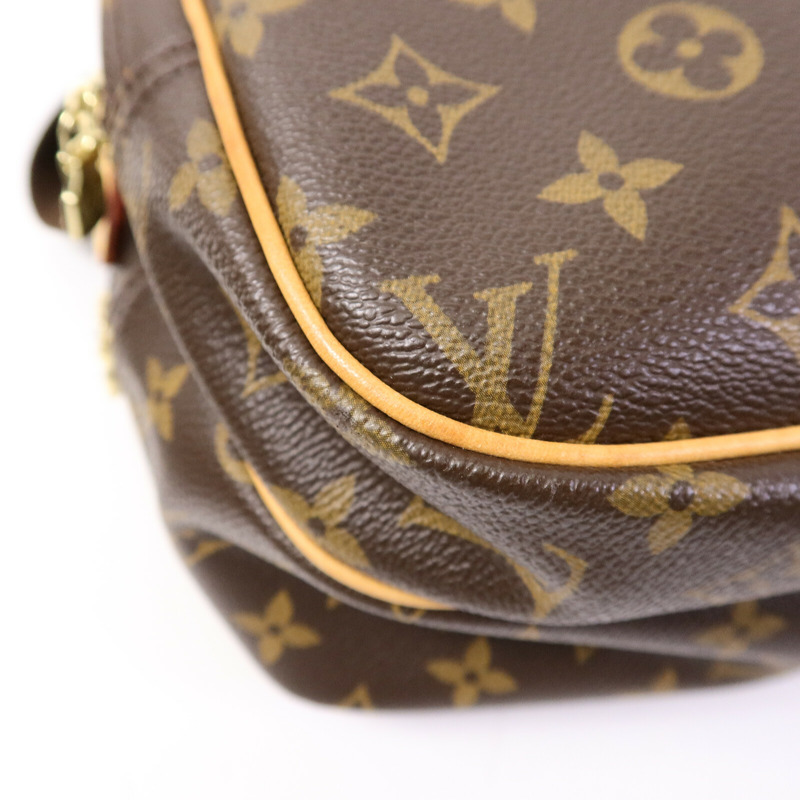 LOUIS VUITTON Monogram Reporter PM肩背袋-12