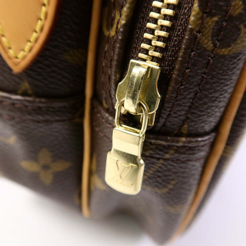 LOUIS VUITTON Monogram Reporter PM肩背袋-15