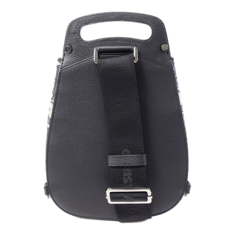 Dior 帆布/牛皮皮革Gallop Sling Bag肩背袋-1
