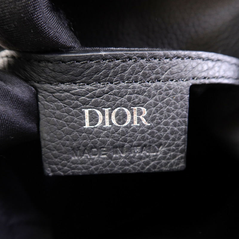 Dior 帆布/牛皮皮革Gallop Sling Bag肩背袋-5