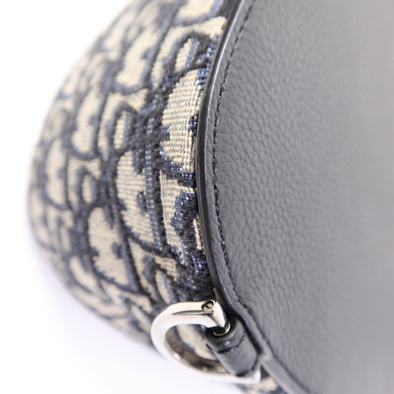 Dior 帆布/牛皮皮革Gallop Sling Bag肩背袋-12