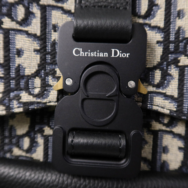 Dior 帆布/牛皮皮革Gallop Sling Bag肩背袋-15