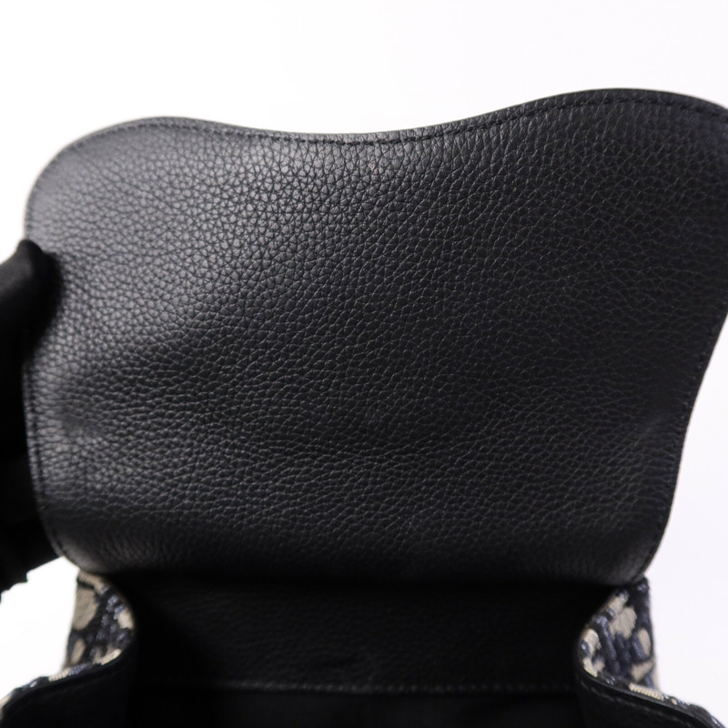 Dior 帆布/牛皮皮革Gallop Sling Bag肩背袋-16