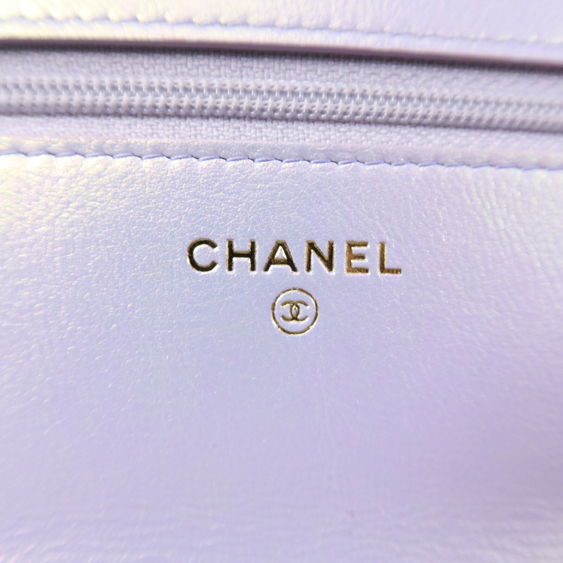 CHANEL 羊皮皮革C19 Wallet On Chain手挽肩背兩用袋-5