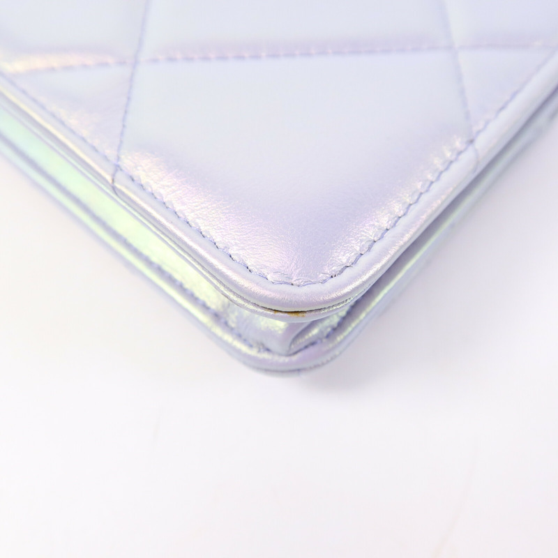 CHANEL 羊皮皮革C19 Wallet On Chain手挽肩背兩用袋-10