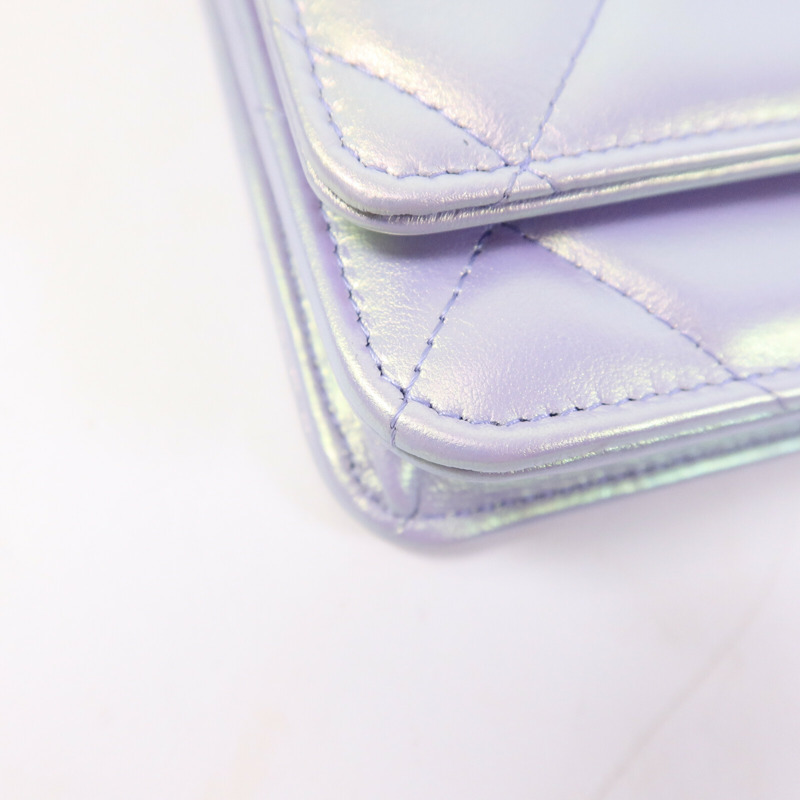 CHANEL 羊皮皮革C19 Wallet On Chain手挽肩背兩用袋-13