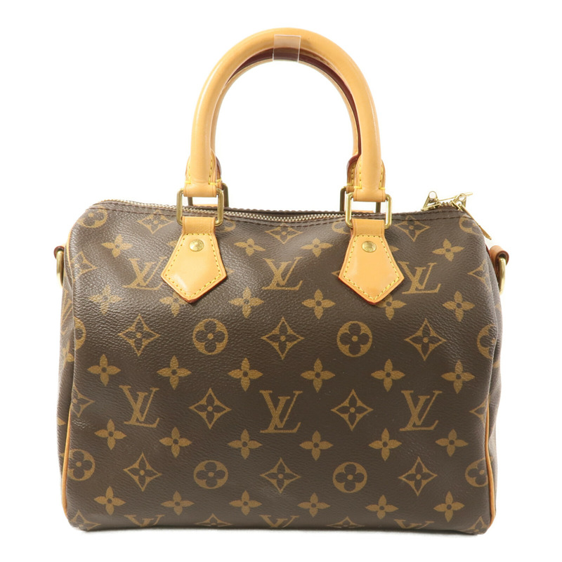 LOUIS VUITTON Monogram Speedy Bandouliere 25手挽肩背兩用袋-1