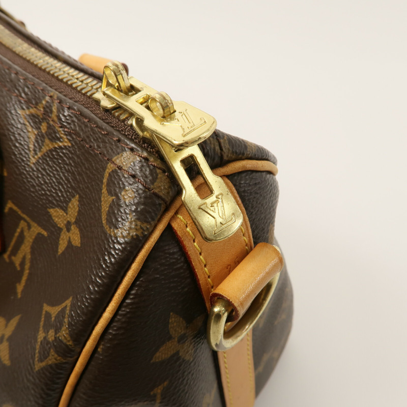 LOUIS VUITTON Monogram Speedy Bandouliere 25手挽肩背兩用袋-6