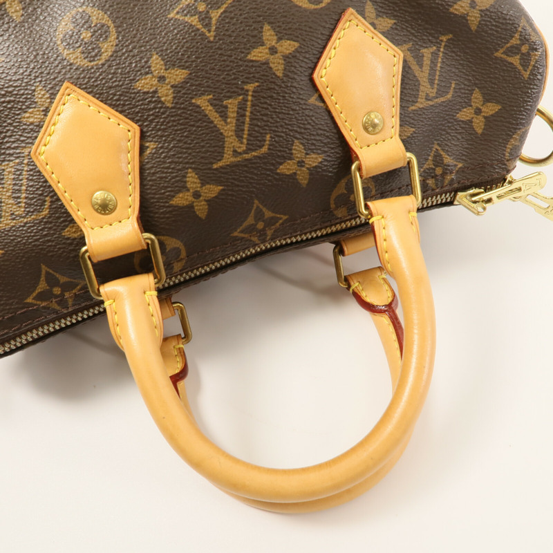 LOUIS VUITTON Monogram Speedy Bandouliere 25手挽肩背兩用袋-7