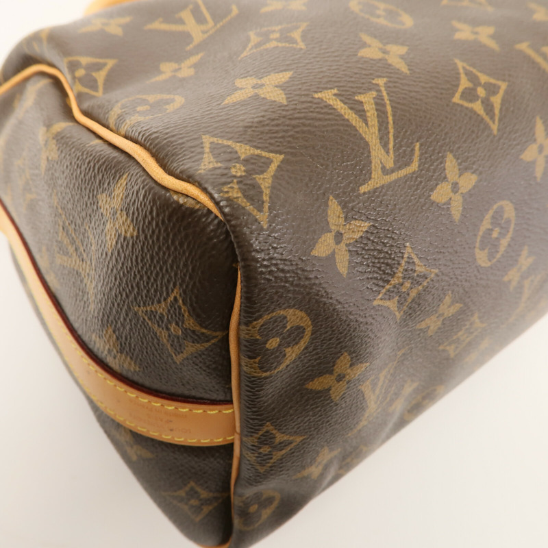LOUIS VUITTON Monogram Speedy Bandouliere 25手挽肩背兩用袋-8