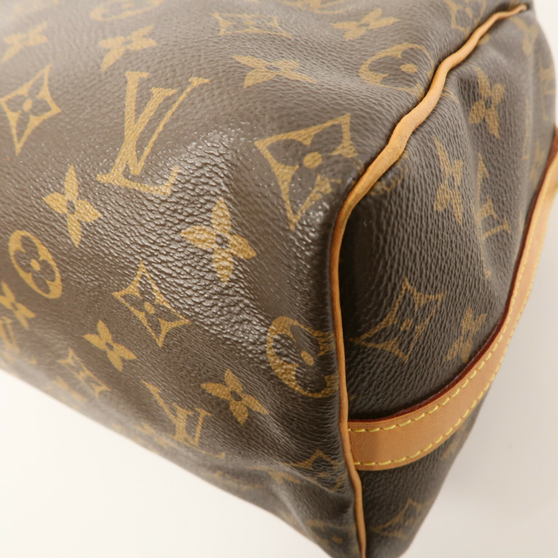 LOUIS VUITTON Monogram Speedy Bandouliere 25手挽肩背兩用袋-9