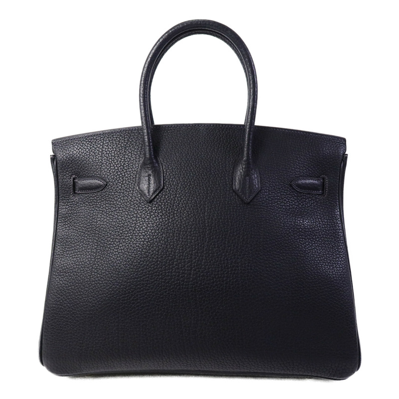 HERMES Togo皮革Birkin 35手挽袋Noir-1