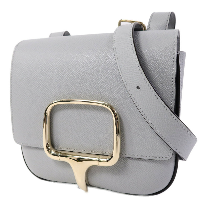 HERMES Epsom皮革Della Cavalleria Mini肩背袋Blue Glacier-2