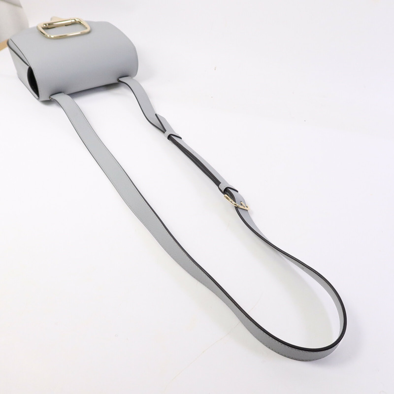 HERMES Epsom皮革Della Cavalleria Mini肩背袋Blue Glacier-8