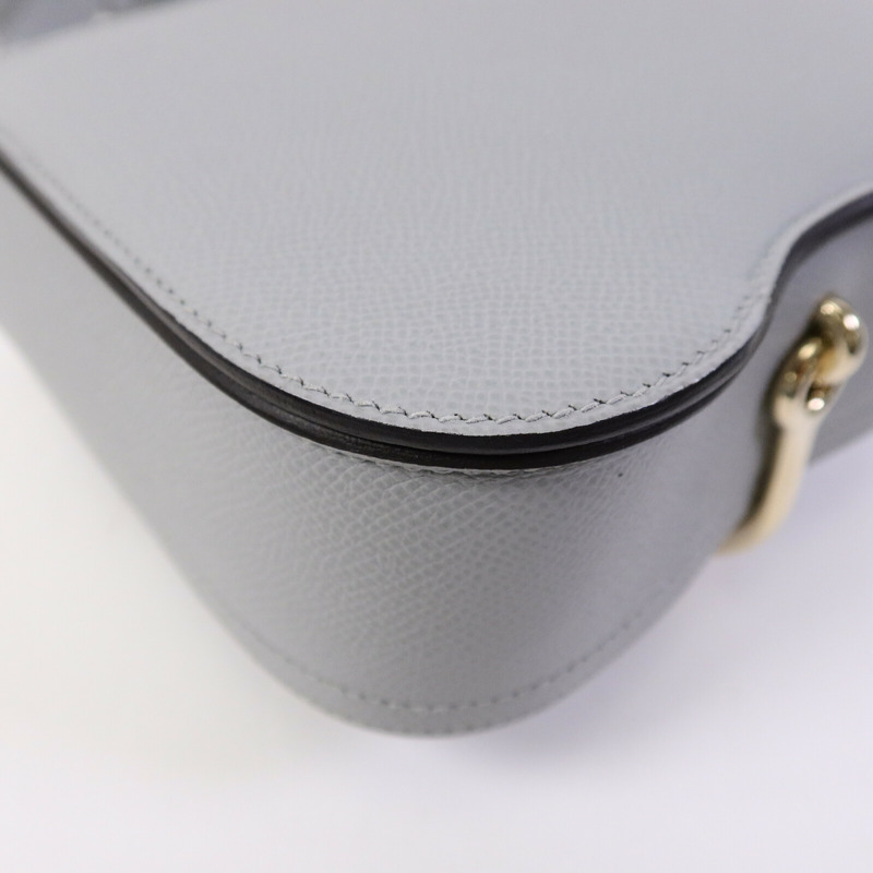 HERMES Epsom皮革Della Cavalleria Mini肩背袋Blue Glacier-13