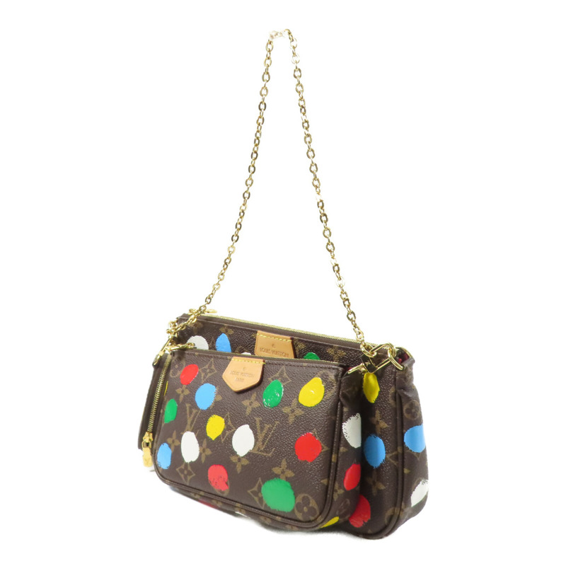 LOUIS VUITTON Monogram Multi Pochette手挽肩背兩用袋-1