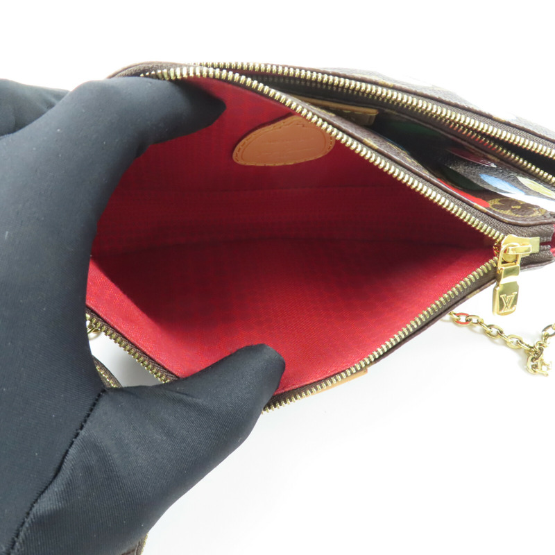 LOUIS VUITTON Monogram Multi Pochette手挽肩背兩用袋-6