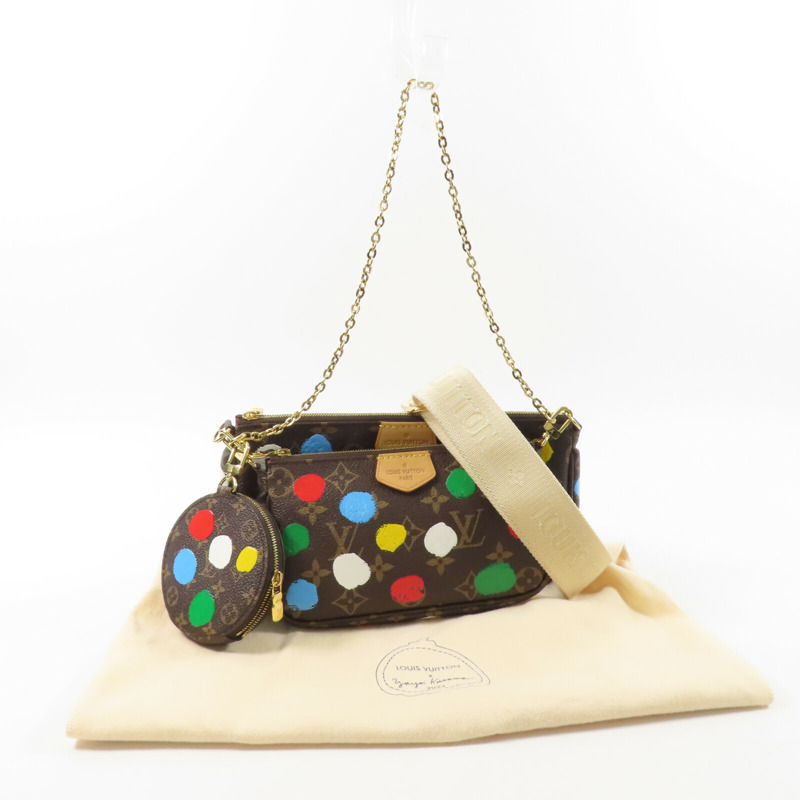 LOUIS VUITTON Monogram Multi Pochette手挽肩背兩用袋-10