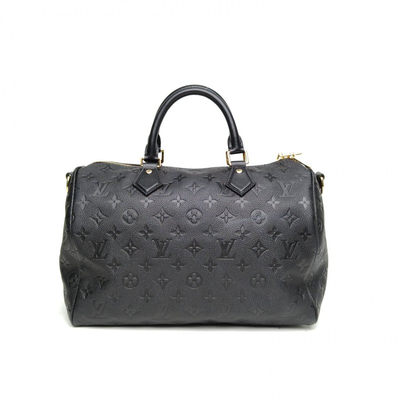 LOUIS VUITTON SpSoft30黑色牛皮晶片肩背包-2