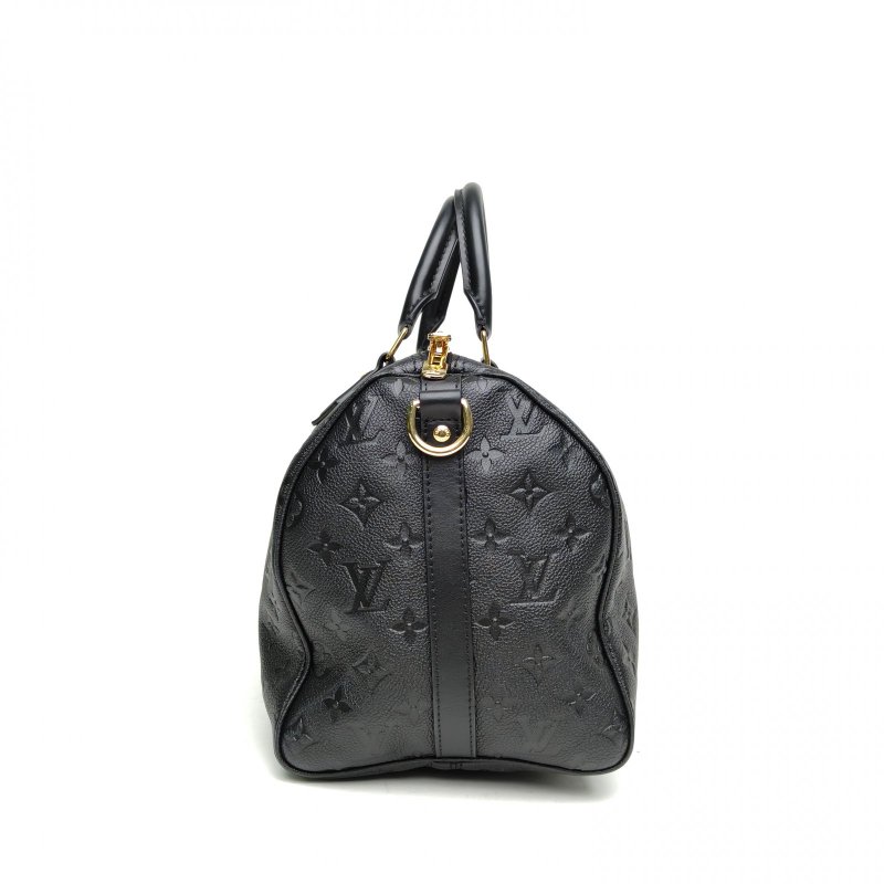 LOUIS VUITTON SpSoft30黑色牛皮晶片肩背包-3