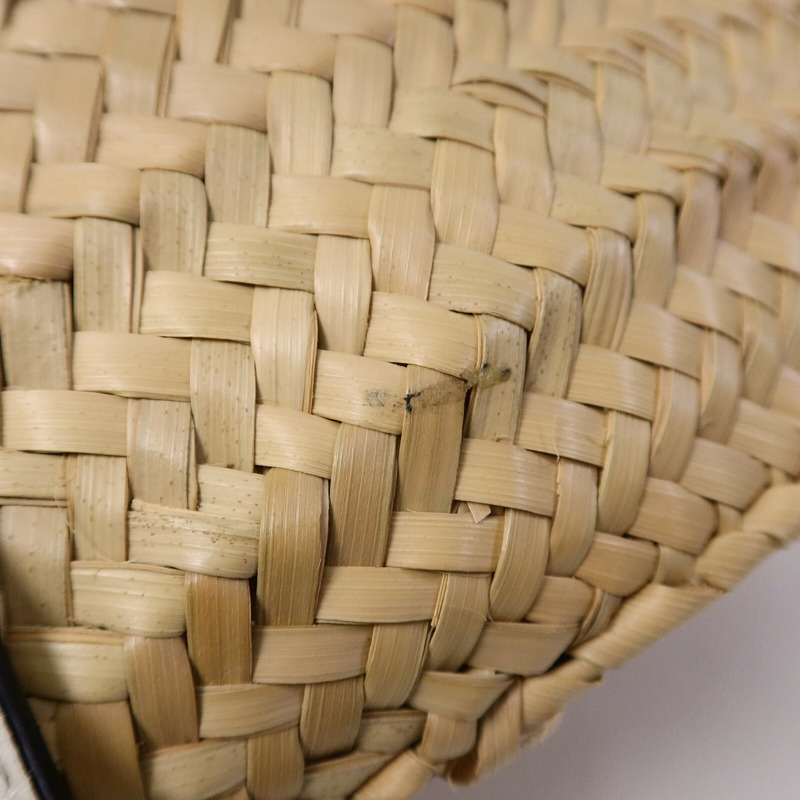 LOEWE Raffia/牛皮皮革Basket Bag肩背袋-13