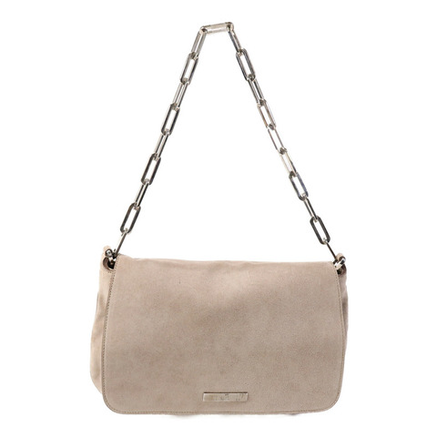 GUCCI 麂皮皮革Shoulder Bag鏈帶肩背袋